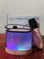 K52 Wireless Portable Bluetooth Speaker  1 Microphone With RGB - Image 3