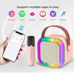 K12 Colorful Karaoke Sound System with 1 Microphone - Image 3