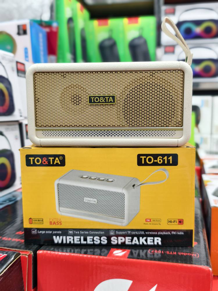 593498755_122180951942571221_7000001791579942638_n TO&TA TO-618 Portable Bluetooth Wireless Speaker - Image 1