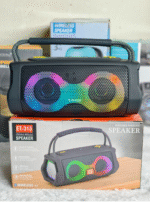 ET-313 Bluetooth Party Bass Speaker with Colorful Lighting