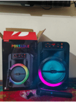 KTS 2199 Portable Bluetooth Speaker With Wireless Microphone - Image 2